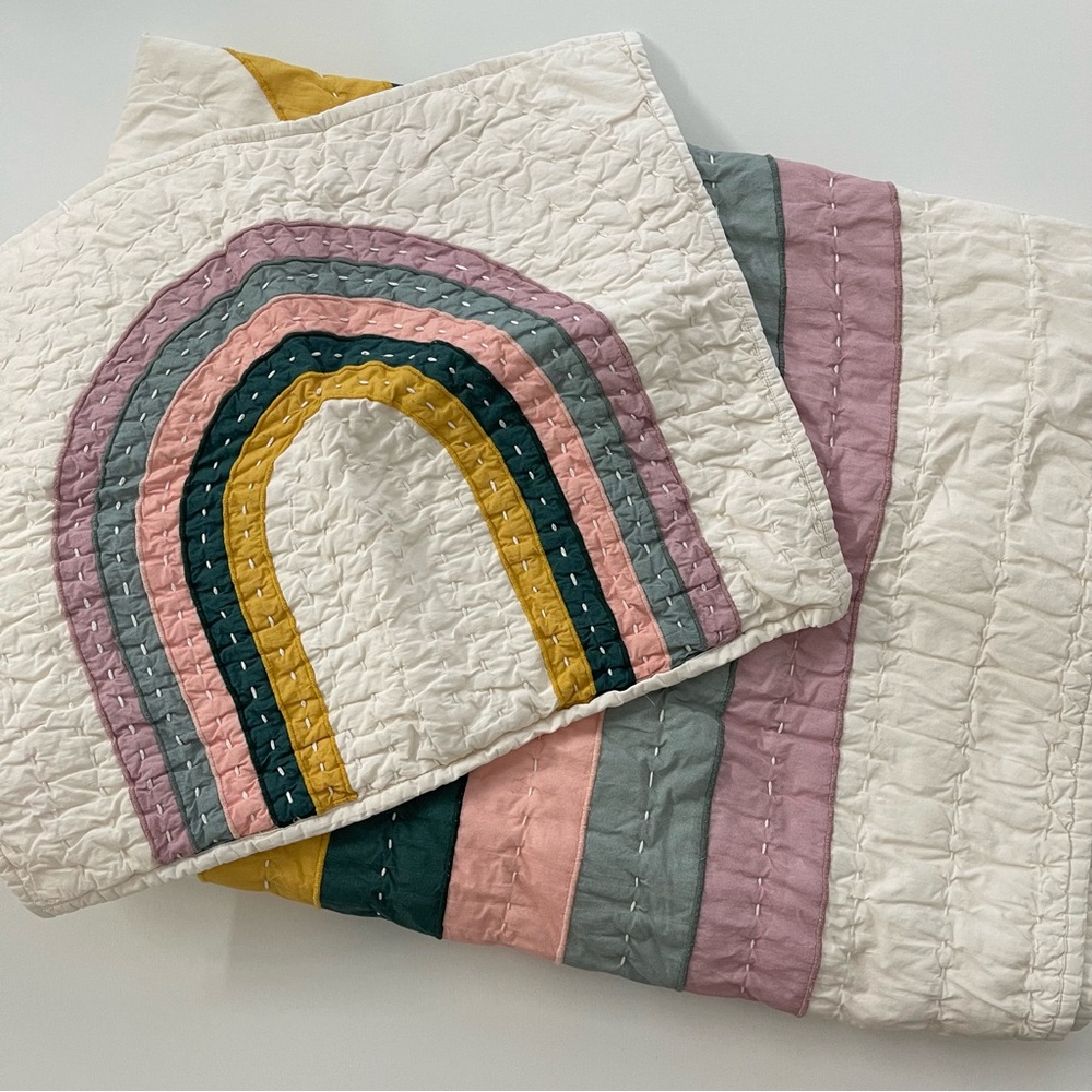 Crate + Kids Twin Quilt & Sham